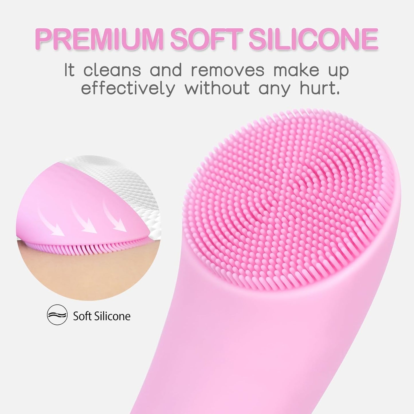 Sonic Facial Cleansing Brush – Heat & Vibration