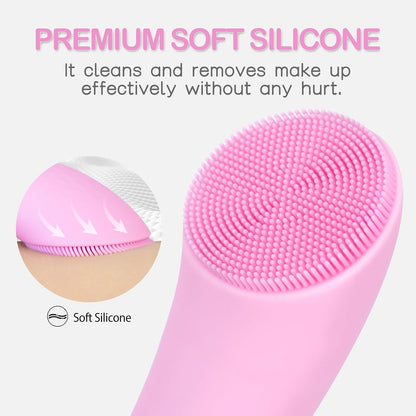 Sonic Facial Cleansing Brush – Heat & Vibration