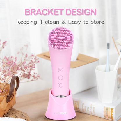 Sonic Facial Cleansing Brush – Heat & Vibration
